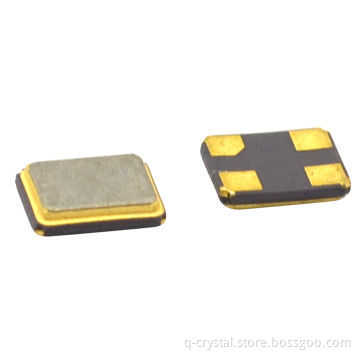 SMD Quartz Crystals, 3225 Size with 0.7mm High, 12pF Load Capacitance, High-frequency Stability